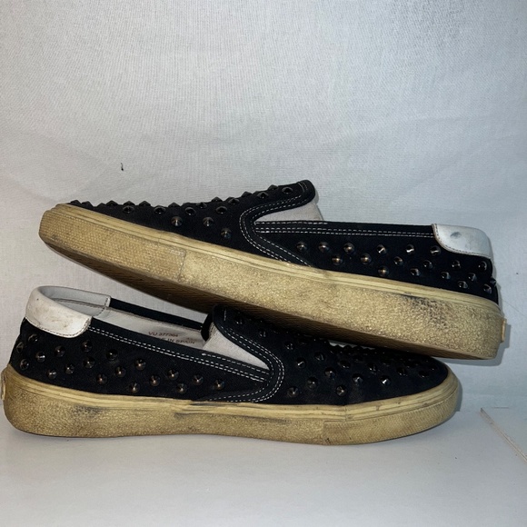 Saint Laurent by Hedi Slimane Sneakers RARE Studded Skate Size 10.5/43.5 80% OFF - Picture 8 of 12